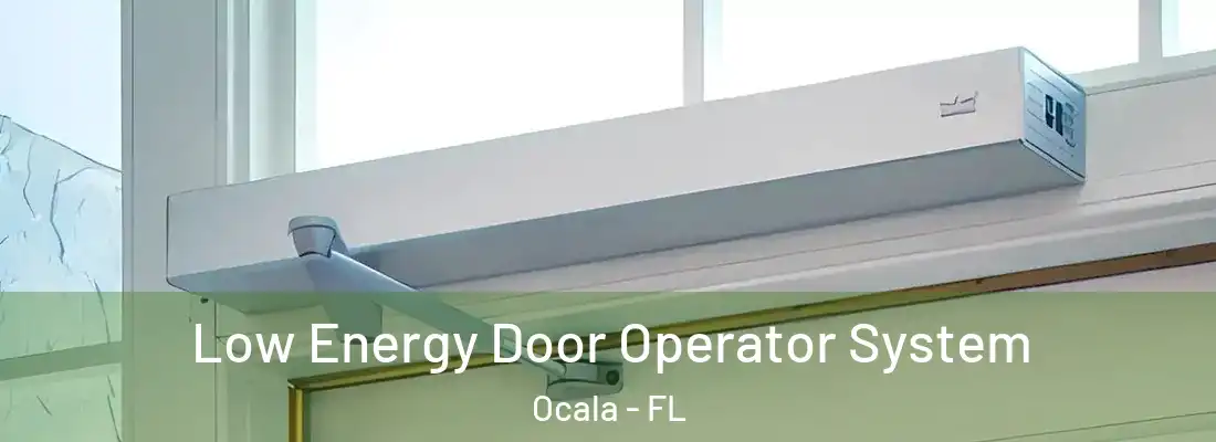 Low Energy Door Operator System Ocala - FL